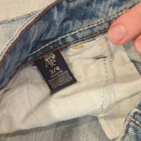 US Polo Jean Shorts distressed - Picture 3 of 4